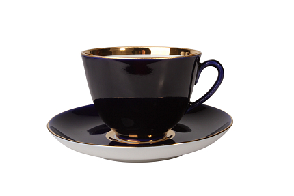 Чашка с блюдцем чайная Весенняя "Ночь" 250 мл арт. 81.15138.00.1