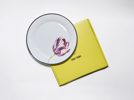 Тарелка плоская 260 мм, в подарочной упаковке, форма Юлиана, рисунок Волшебный сад IX, арт. 81.34195.00.1, 