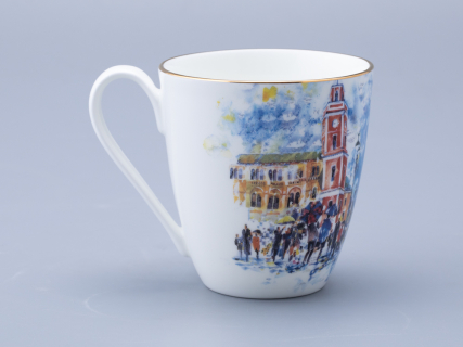 Бокал форма Вариации 450 мл рисунок Шпильки на Невском, арт 80.69966.00.1, 