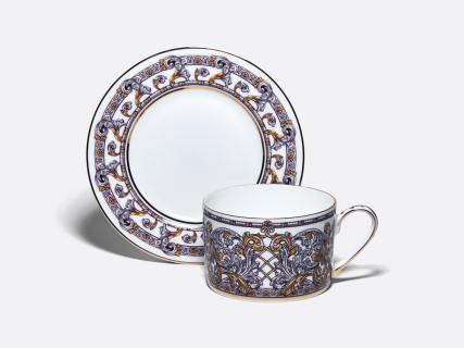 Сервиз чайный на 4 персоны 10 предметов в подарочной упаковке, форма Идиллия рисунок Барокко, арт. 81.34916.00.1, 