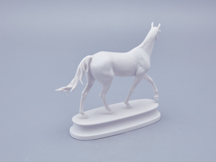 Скульптура в подарочной упаковке, форма Конь Ахалтекинский, рисунок Белый, арт. 81.18627.00.1, 