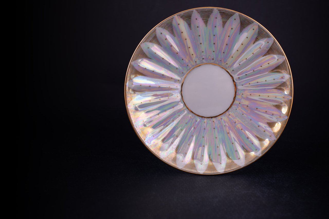 Чашка с блюдцем Дюймовочка, форма Лучистая, арт 70.02735.00.1, 