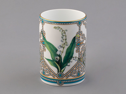 Бокал 400 мл в подарочной упаковке, форма Соло, рисунок Ландыш майский, арт. 81.32710.00.1