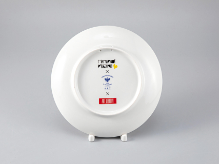 Декоративная тарелка в подарочной упаковке 195 мм, форма Эллипс рисунок Star lion 5, арт. 81.29507.00.1, 