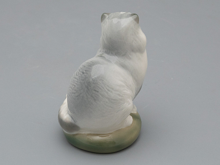 Скульптура Персидская кошка Дымчатая,  арт. 82.06136.00.1