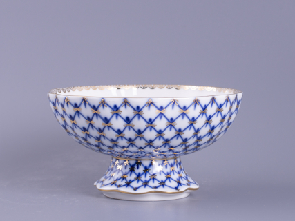 Ваза для конфет Тюльпан Кобальтовая сетка арт. 80.04258.00.1, 