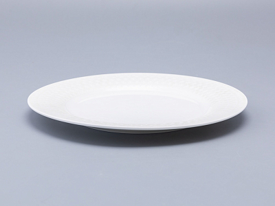 Тарелка плоская 270 мм, форма Стандартная - 2, рисунок Жемчужная сетка, арт. 80.03017.00.1