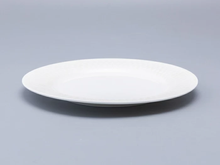 Тарелка плоская 270 мм, форма Стандартная - 2, рисунок Жемчужная сетка, арт. 80.03017.00.1, 