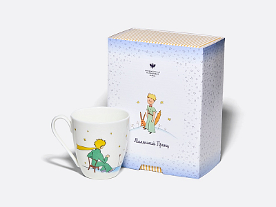 Бокал в подарочной упаковке, форма Вариации, рисунок Маленький принц и Роза, арт. 81.27912.00.1