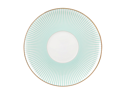 Чашка с блюдцем кофейная 155 мл.,  форма Волна,  рисунок Геометрия 4 арт. 81.27010.00.1