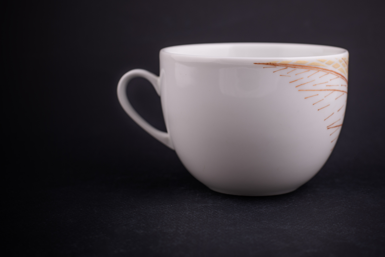 Чашка для бульона, рисунок Сентябрь, форма Молодежная, арт 70.02006.00.1, 