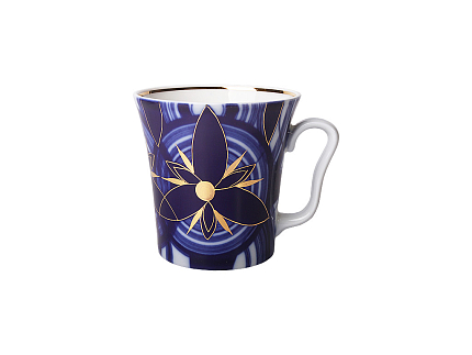 Бокал с блюдцем 360 мл форма Ленинградский рисунок Вертолет арт. 81.10494.00.1