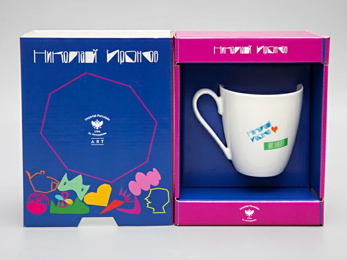 Подарочный набор форма Вариации рисунок Burning cup (Горящая чашка) 3, арт. 81.29502.00.1, 