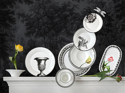 Салатник 156 мм, в подарочной упаковке, форма Юлиана, рисунок Волшебный сад  VI, арт. 81.34193.00.1