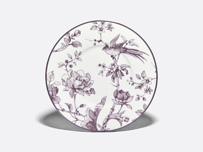 Чашка с блюдцем форма Соло рисунок Monplaisir Violet (Монплезир Виолет), арт. 81.29440.00.5