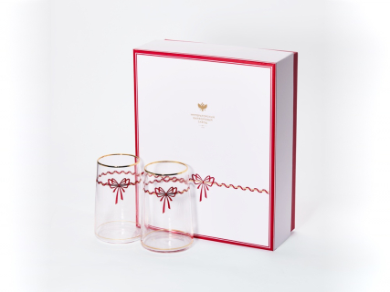 Набор из 2-х стаканов 500 мл, в подарочной упаковке, рисунок Календа, арт 14.11463.07, 