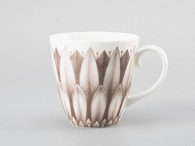 Бокал 470 мл форма Весна рисунок Aloha Bungalow арт. 80.41028.00.1