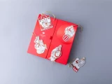 Елочные игрушки 5шт в подарочной упаковке, рисунок Гранд цирк, арт 81.34385.00.1, 
