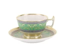 Чашка с блюдцем чайная 240 мл форма Александрия рисунок Золотой 52 арт. 81.19203.00.1, 