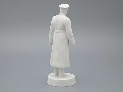 Скульптура Генералиссимус Сталин И.В., в подарочной упаковке, Белый бисквит, арт. 81.33452.00.1