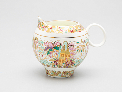 Сервиз чайный форма Яблочко рисунок Пейзажный фриз, 6 персон 15 предмета арт. 81.14525.01.1