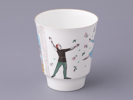 Трехпредметный комплект 165 мл форма Майская рисунок Балет Ромео и Джульетта, арт. 81.21564.00.1