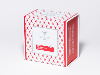 Чашка с блюдцем 165 мл, в подарочной упаковке, форма Майская, рисунок Обнаженные сердца, арт 81.10461.00.1, 