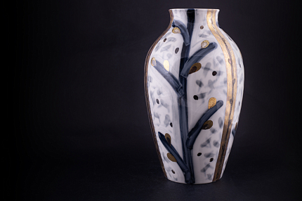 Ваза Вербная на форме Ламповая, арт 60.04646.00.1