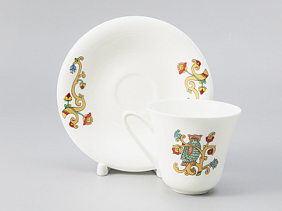 Сервиз чайный форма Сад рисунок Русские сказки, 6 персон 15 предметов, арт. 81.28417.00.1