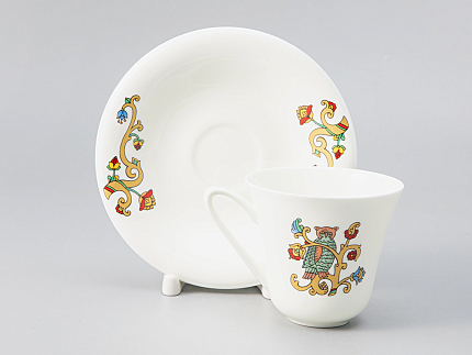 Сервиз чайный форма Сад рисунок Русские сказки, 6 персон 15 предметов, арт. 81.28417.00.1