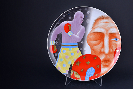 Блюдо круглое без борта 310 мм Осень Бокс. Нокаут арт. 60.09769.00.5