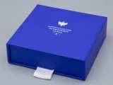 Ёлочная игрушка в подарочной упаковке, форма Сфера рисунок Три стихии Мудрая змея, арт. 81.32610.00.1, 