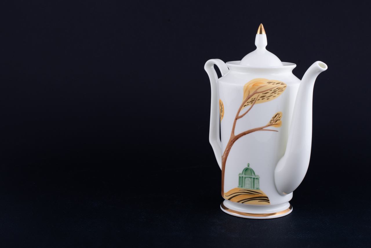 Сервиз кофейный Воспоминание о Петродворце на форме Юлия, арт 61.20969.00.1, 