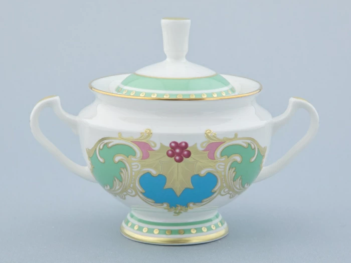 Сервиз чайный форма Айседора рисунок Аквамарин 6 персон 14 предметов арт. 81.30906.00.1, 