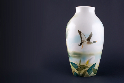 Ваза Полдень на форме Ламповая, арт 80.36220.00.1