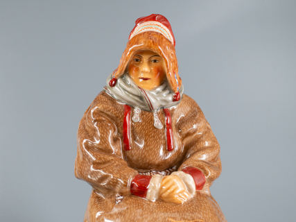Скульптура Народности России Лопарская женщина арт. 82.76798.00.1, 