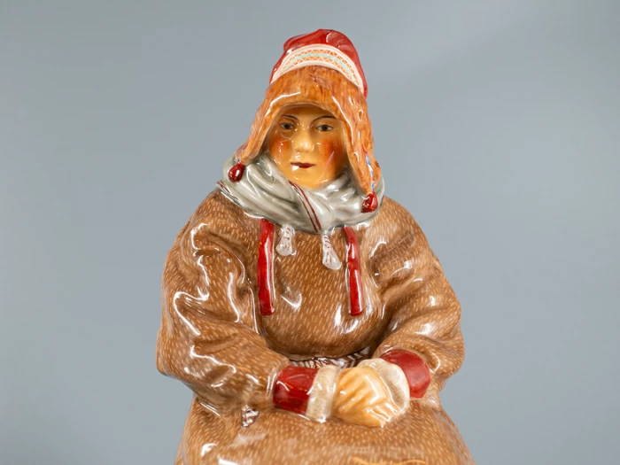 Скульптура Народности России Лопарская женщина арт. 82.76798.00.1, 