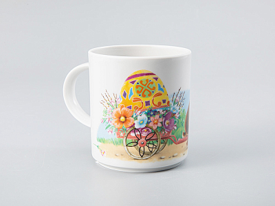 Кружка форма Стандарт рисунок Яичко к Празднику, арт. 80.98951.00.1