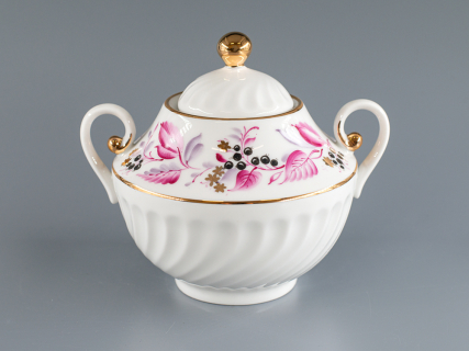 Сахарница форма Витая, рисунок Лесная ягода, арт 80.00595.00.1, 