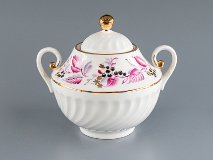 Сахарница форма Витая, рисунок Лесная ягода, арт 80.00595.00.1