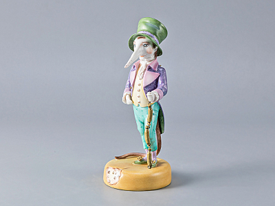 Скульптура Крысенок с сосисками арт. 82.82037.00.1