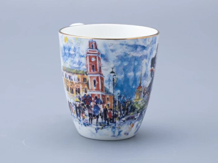 Бокал форма Вариации 450 мл рисунок Шпильки на Невском, арт 80.69966.00.1, 