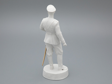 Скульптура Белогвардеец, в подарочной упаковке, рисунок Белый бисквит, арт 81.33428.00.1