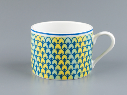 Чашка чайная 265 мл форма Соло, рисунок Azzurro, арт 80.37134.00.1, 