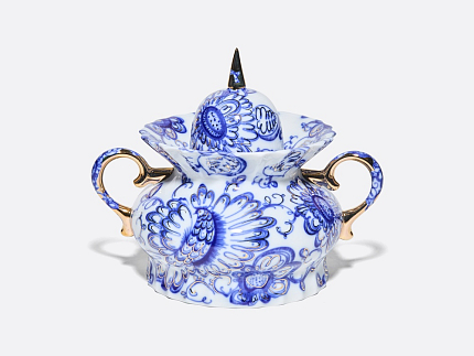 Сервиз чайный Шатровая Поющий сад, 6 персон 22 предмета, арт. 81.13874.00.1