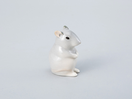 Скульптура форма Мышь малютка рисунок Серая арт. 82.61108.00.1, 