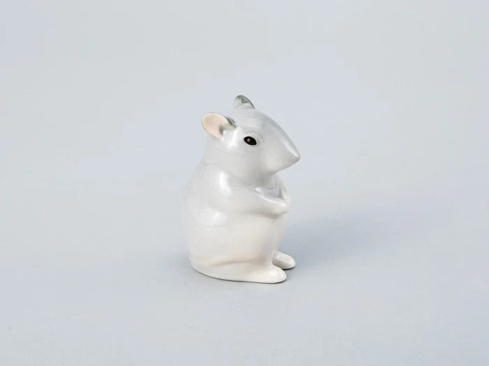 Скульптура форма Мышь малютка рисунок Серая арт. 82.61108.00.1, 