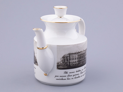 Сервиз чайный на 6 персон 15 предметов, форма Банкетная рисунок Великолепный Невский, арт. 81.32683.00.1