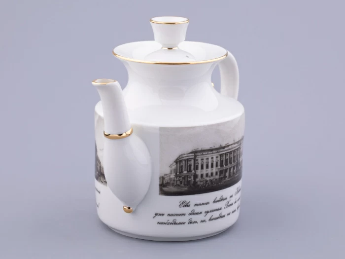 Сервиз чайный на 6 персон 15 предметов, форма Банкетная рисунок Великолепный Невский, арт. 81.32683.00.1, 