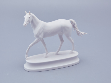 Скульптура в подарочной упаковке, форма Конь Ахалтекинский, рисунок Белый, арт. 81.18627.00.1, 